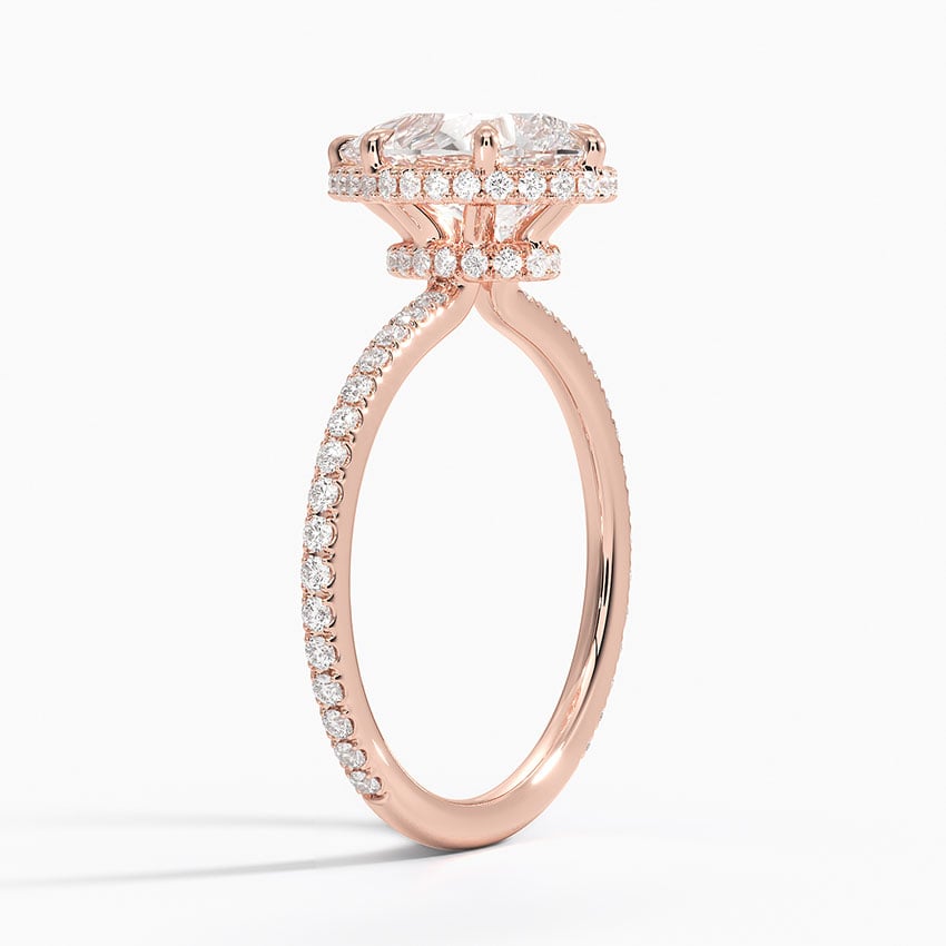 14K Rose Gold Gala Diamond Ring