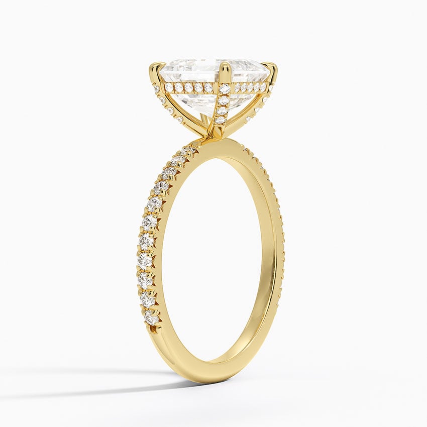 Flush Fit Engagement Ring