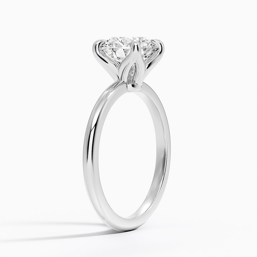 Platinum Elodie 1.8mm Solitaire Ring