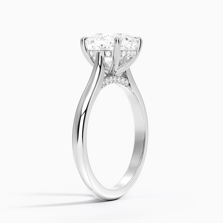 18K White Gold Dawn 2mm Diamond Ring