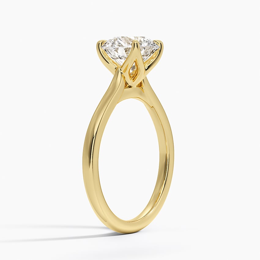 Cathedral Solitaire Ring