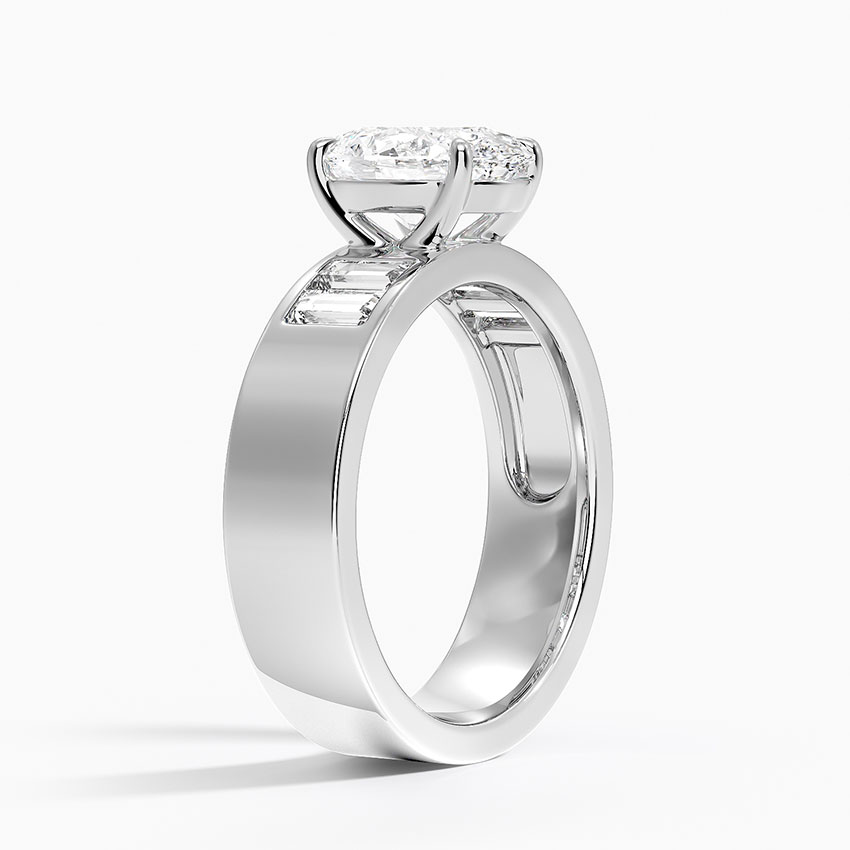 18K White Gold Peyton 5mm Channel-Set Diamond Ring
