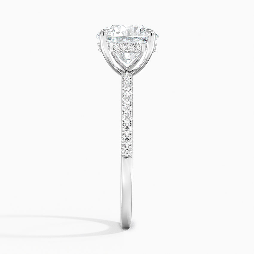 18K White Gold Perfect Fit Diamond Ring (1/5 ct. tw.)