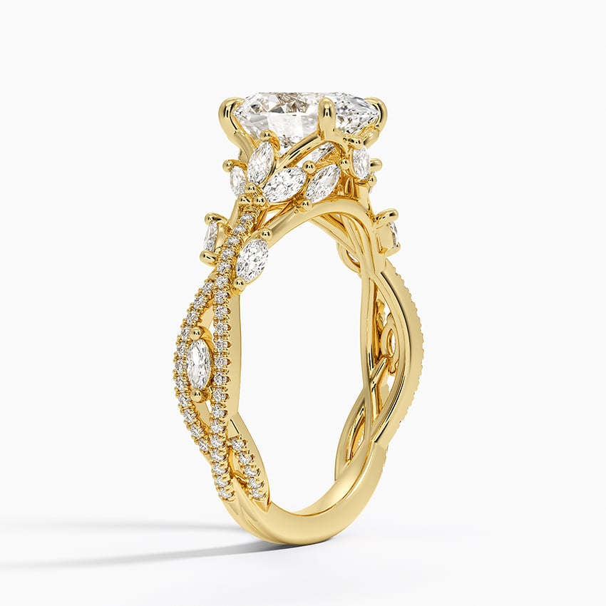 18K Yellow Gold Luxe Secret Garden Diamond Ring (3/4 ct. tw.)