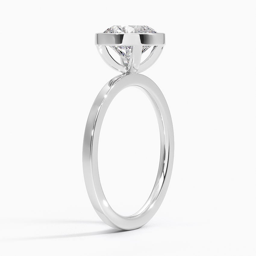 Platinum Noemi Bezel Ring