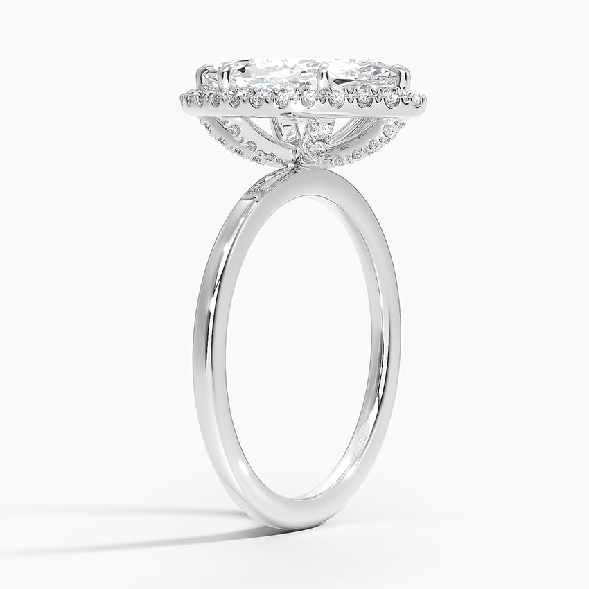 Vienna Halo Diamond Ring - Brilliant Earth