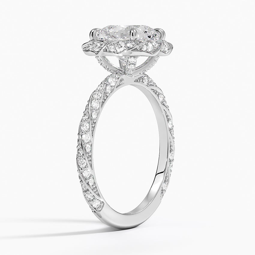 Nova Halo Diamond Ring - Brilliant Earth