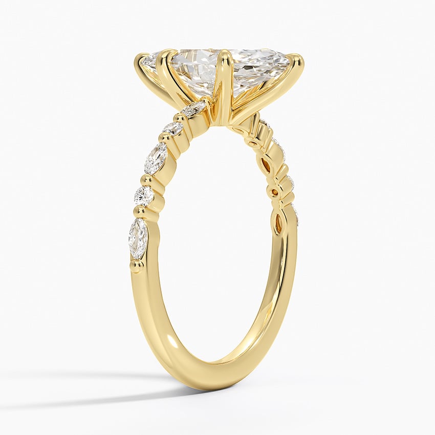 Delicate Versailles Diamond Ring
