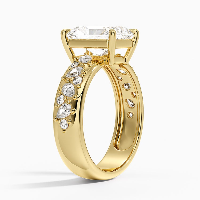 Mosaic Olivetta Three-Quarter Coverage Diamond Ring