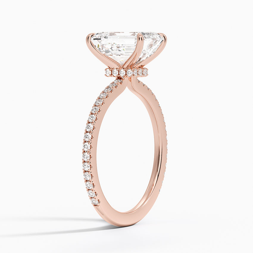 14K Rose Gold Demi Diamond Ring (1/3 ct. tw.)