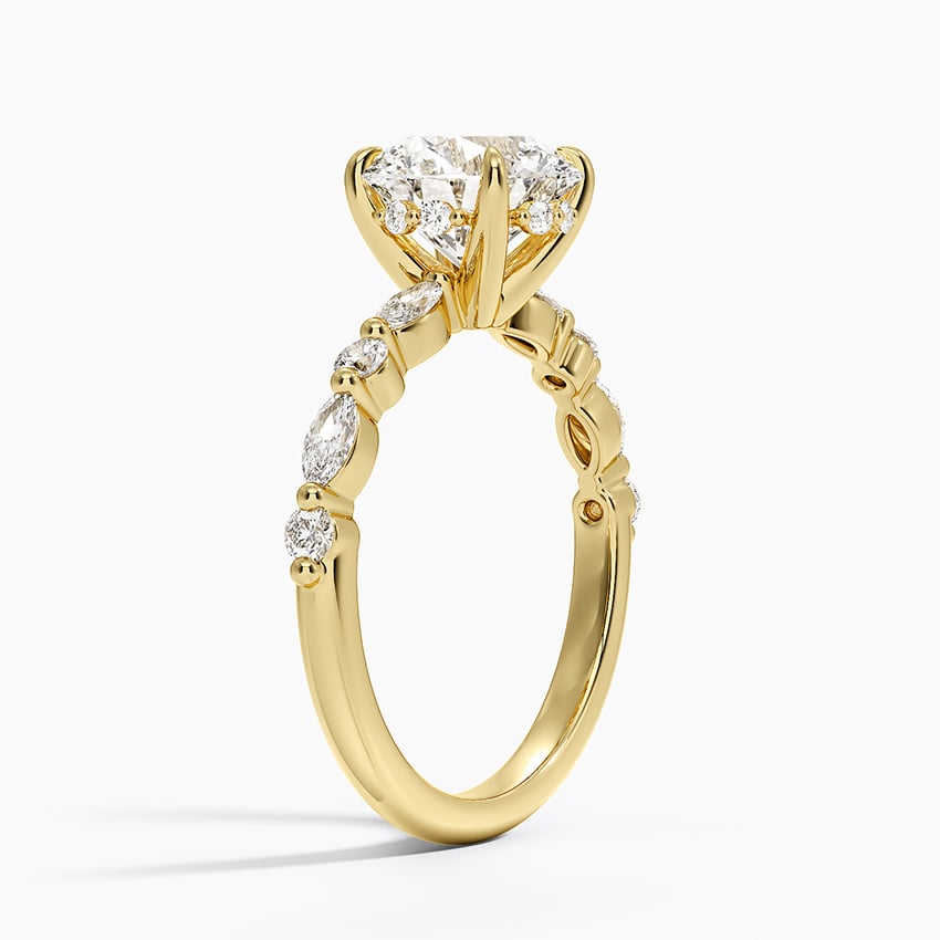 Versailles Hidden Halo Diamond Ring - Brilliant Earth