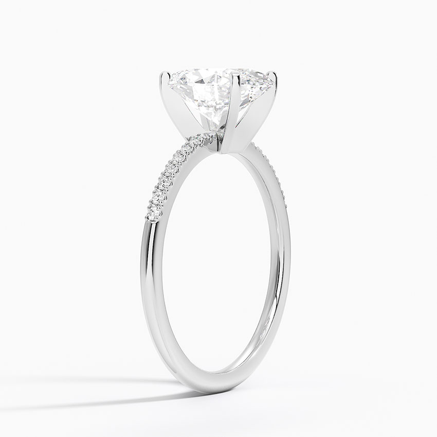 Platinum Whisper Diamond Ring