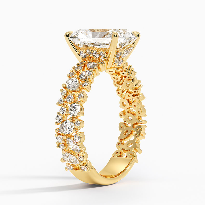 18K Yellow Gold Glacé Diamond Ring (3/4 ct. tw.)