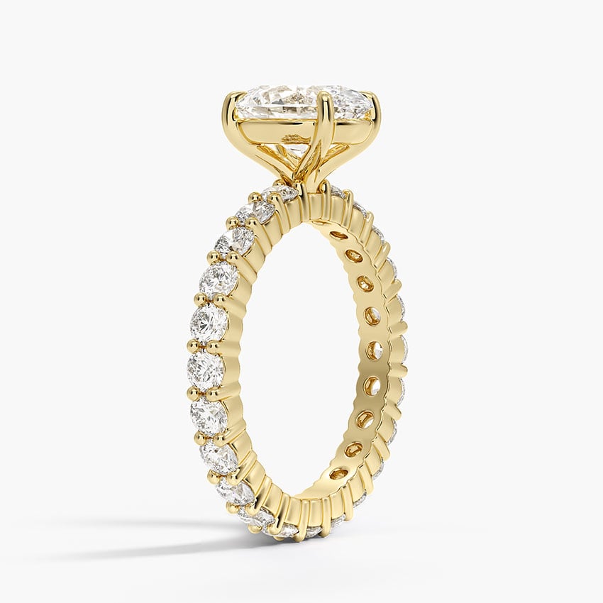 18K Yellow Gold Perfect Fit Eternity Diamond Ring (1 1/3 ct. tw.)