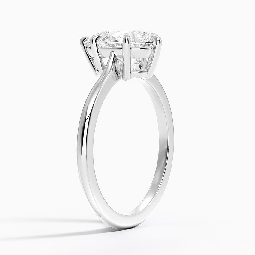 Solitaire Engagement Ring - Elle