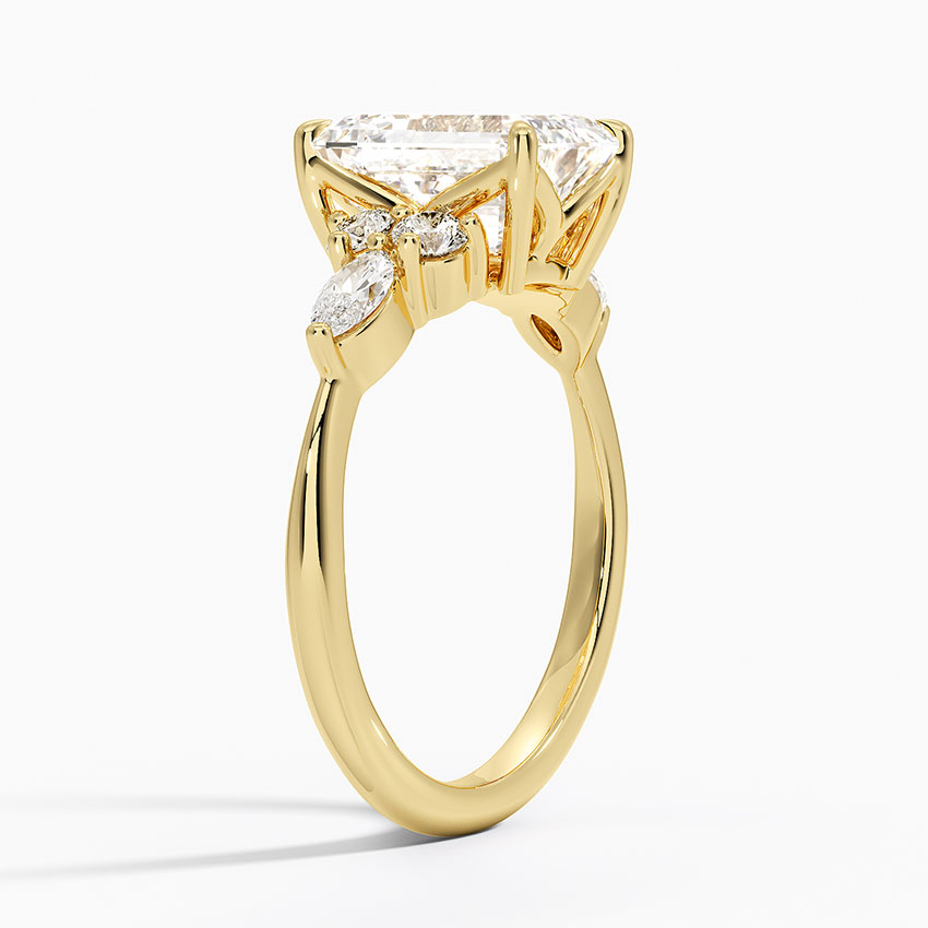 18K Yellow Gold Luxe Nadia Diamond Ring