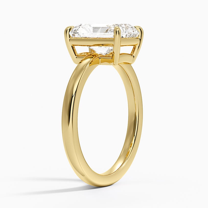 Dara Low-Profile Solitaire Ring