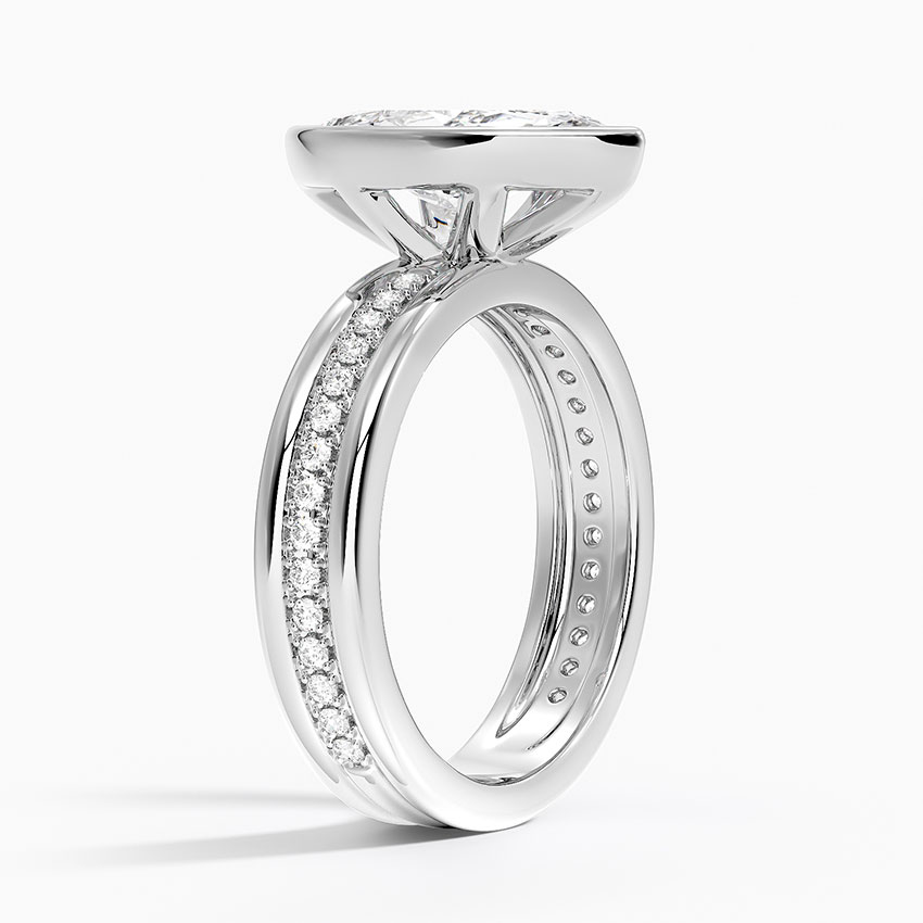 Platinum Sofia Triple Band Diamond Ring (1/4 ct. tw.)