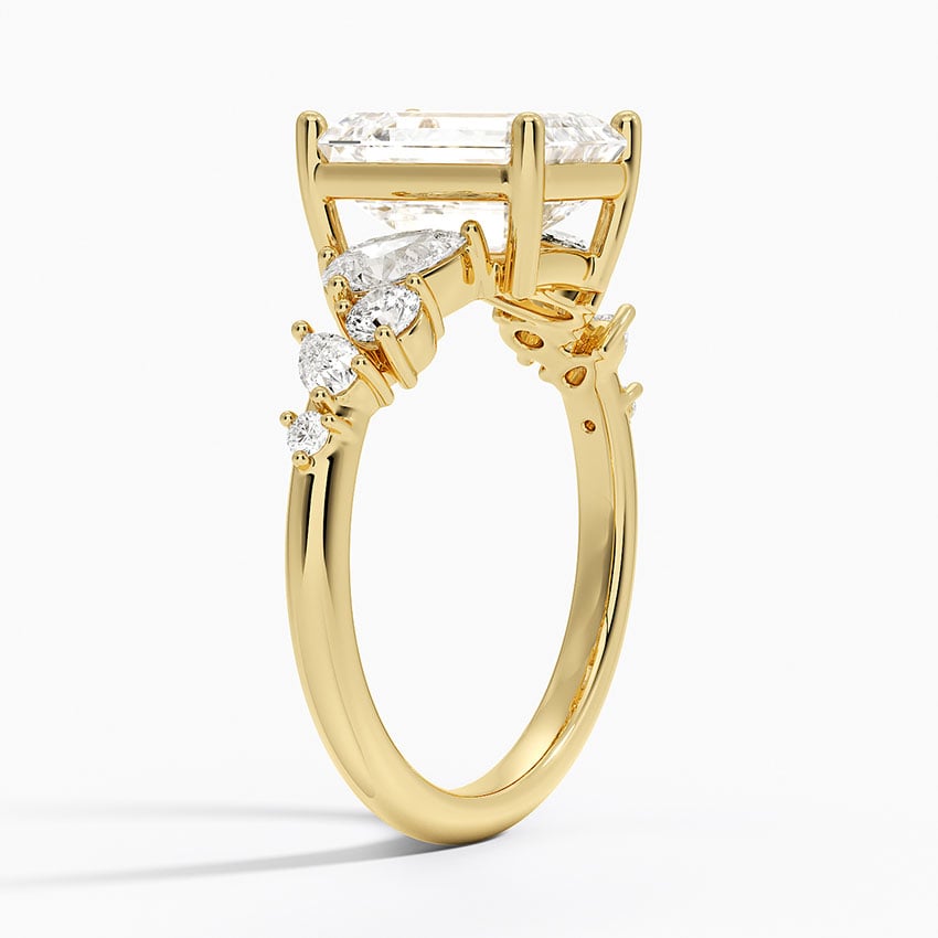 Olivetta Tapered Diamond Ring