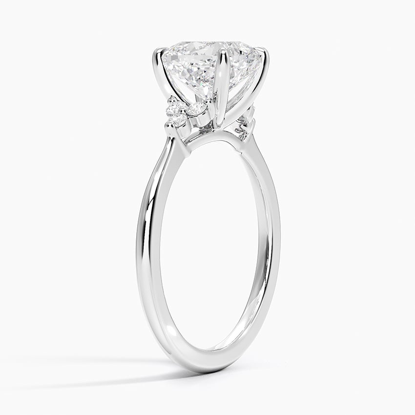 18K White Gold Melody Diamond Ring