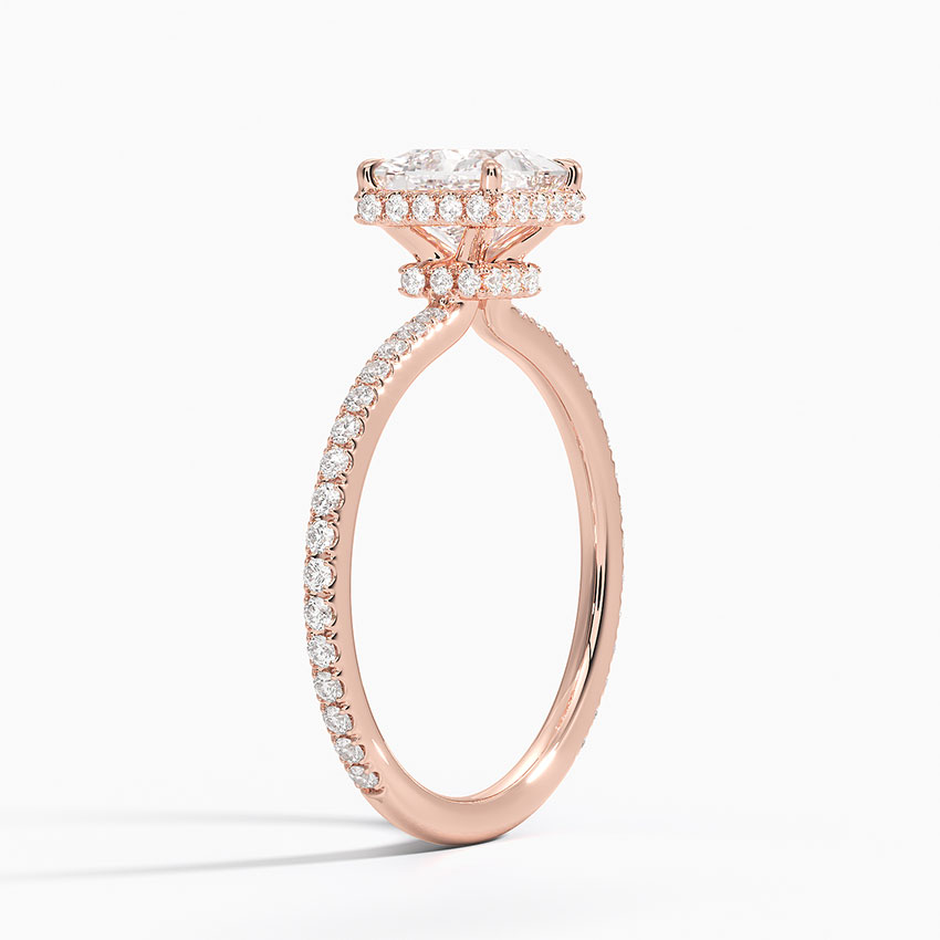 14K Rose Gold Gala Diamond Ring