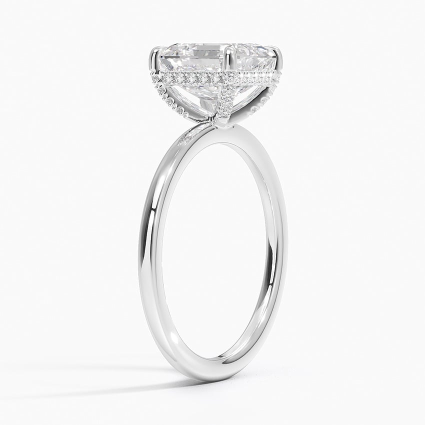 18K White Gold Lumiere Diamond Ring