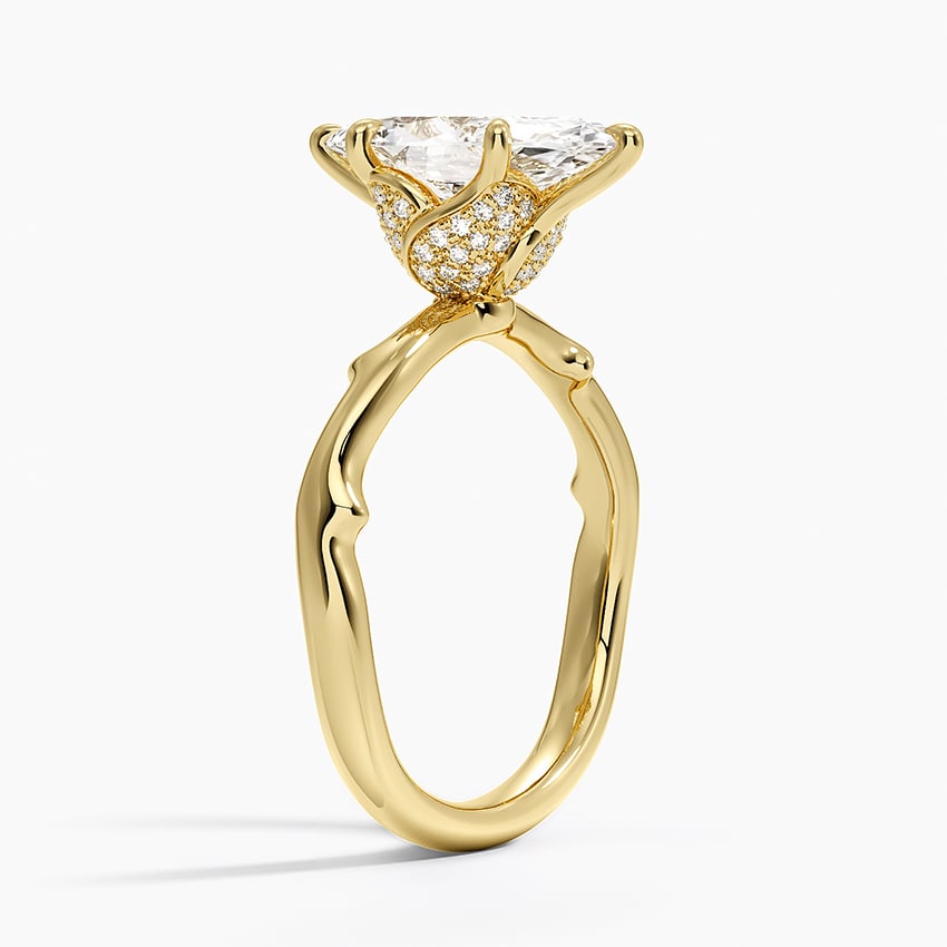 Rose Thorn Hidden Accent Diamond Ring (1/4 ct. tw.)