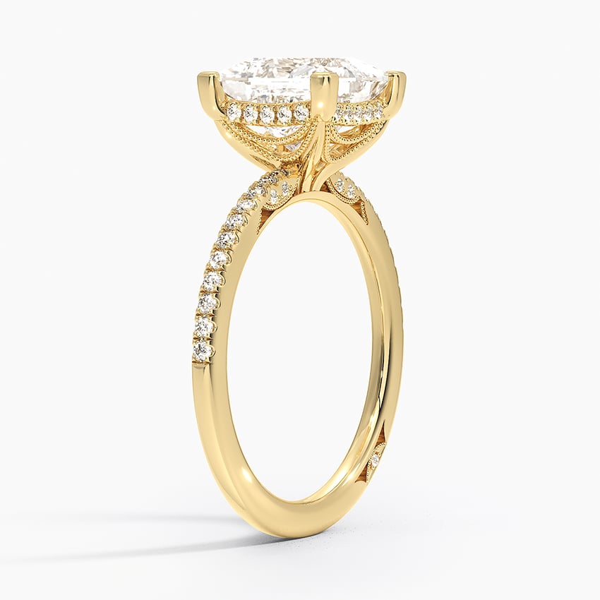 18K Yellow Gold Simply Tacori Luxe Drape Diamond Ring