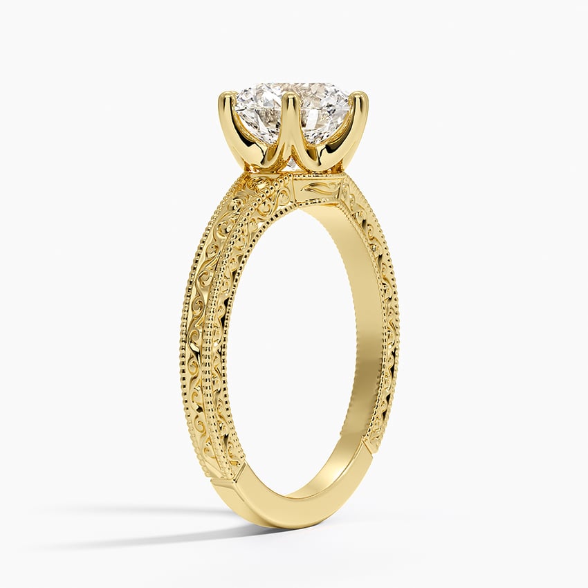 Hudson Engraved Ring - Brilliant Earth