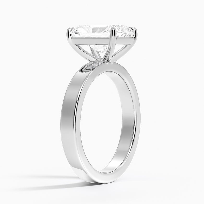 18K White Gold Peyton 3mm Solitaire Ring