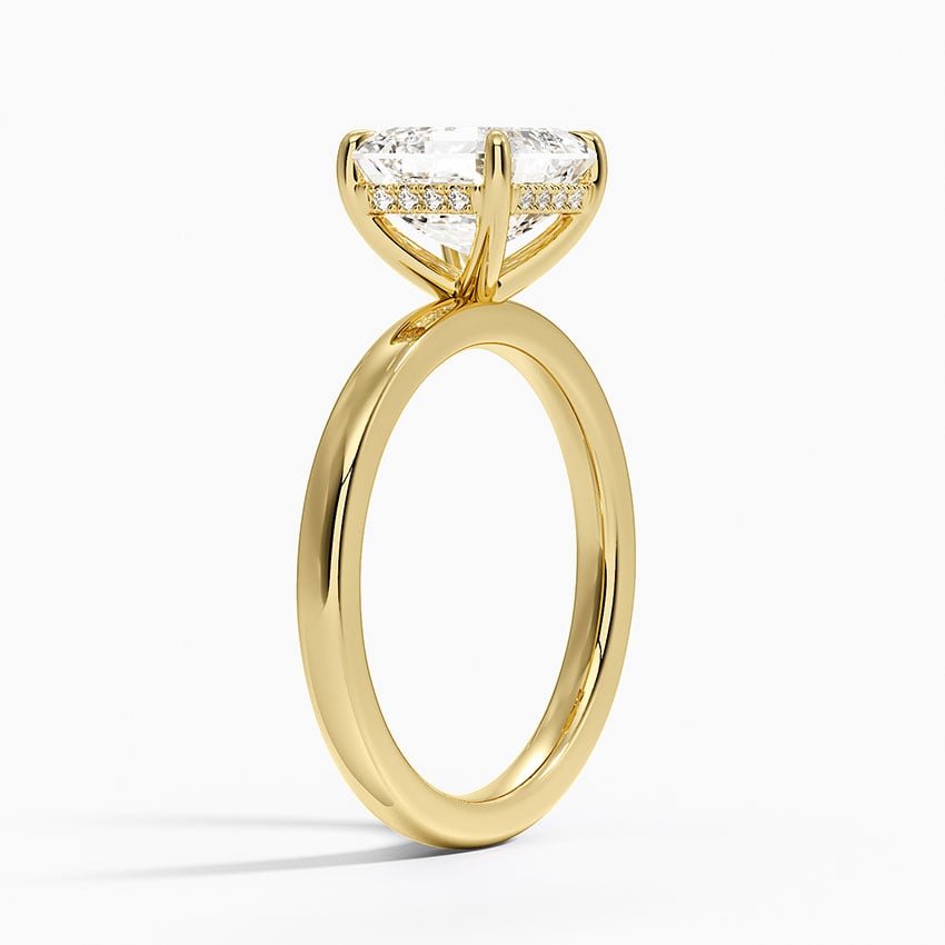 Audrey Perfect Fit Hidden Halo 2mm Diamond Ring
