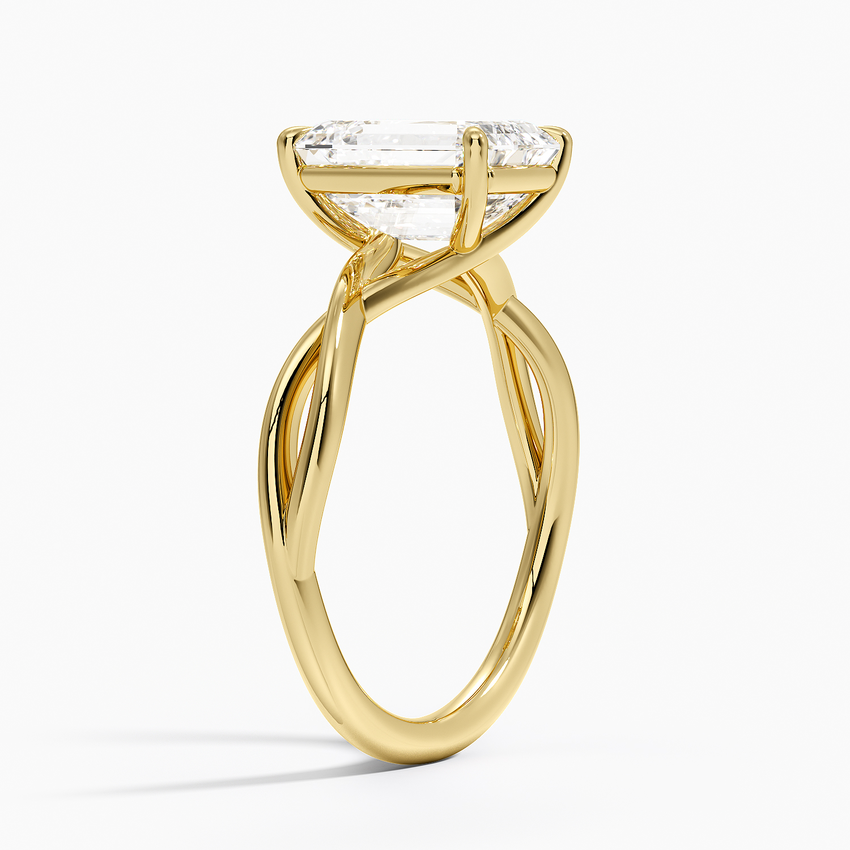Alya Twist Solitaire Ring - Brilliant Earth