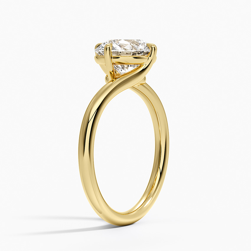 Atelier Solitaire Ring in 18K Yellow Gold