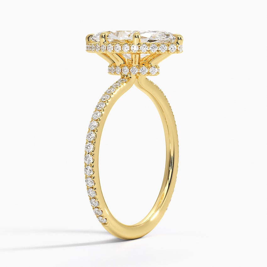 18K Yellow Gold Gala Diamond Ring
