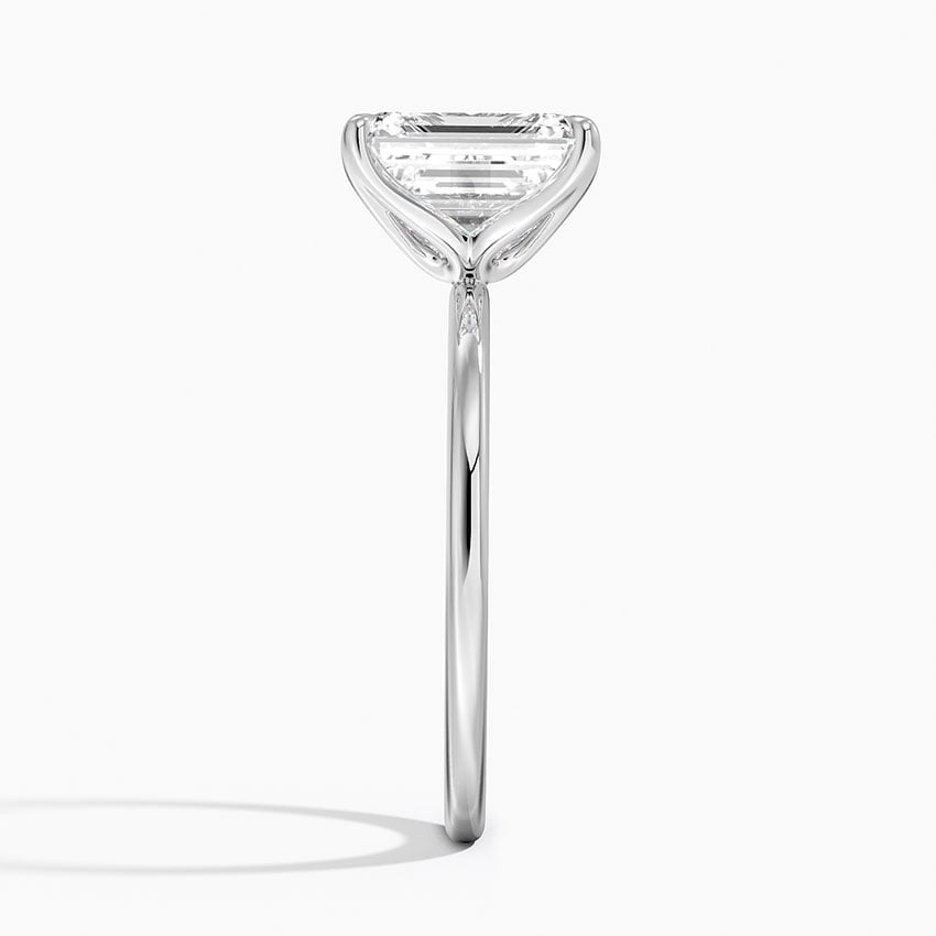 Platinum 1.5mm Petite Elodie Perfect Fit Solitaire Ring