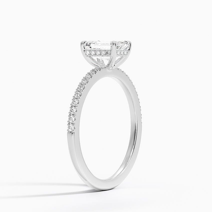 18K White Gold Perfect Fit Diamond Ring (1/5 ct. tw.)