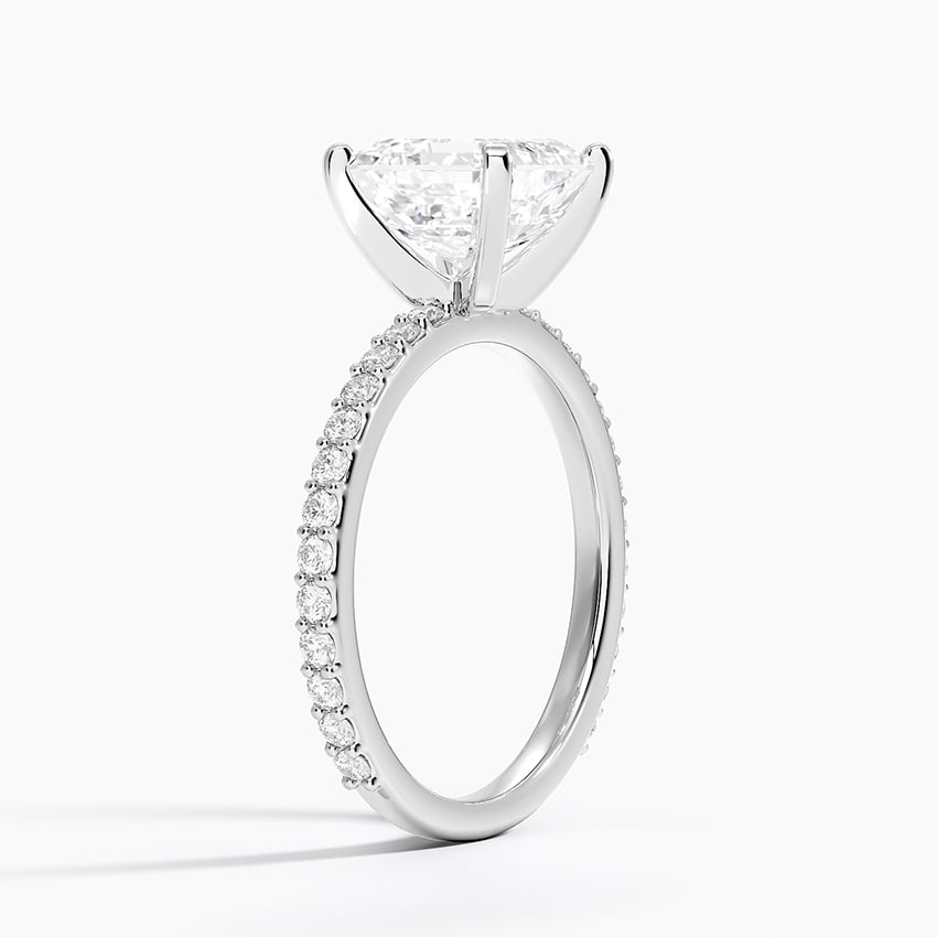 Luxe Petite Shared Prong Diamond Ring