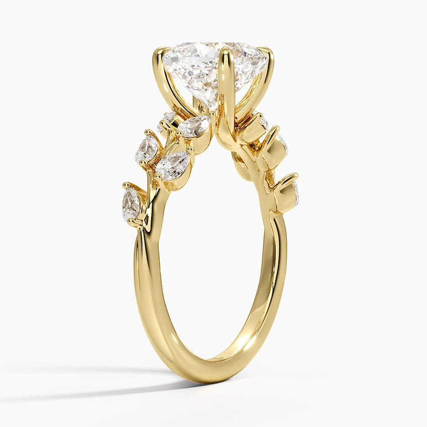 Floral Inspired Diamond Ring