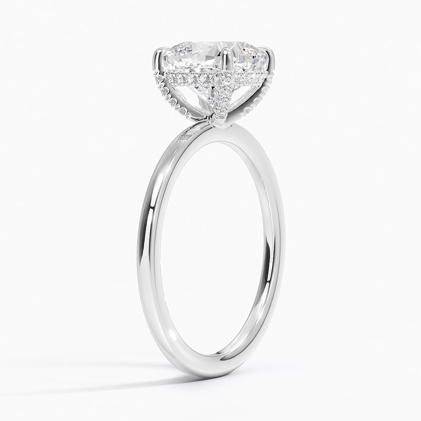 18K White Gold Lumiere Diamond Ring