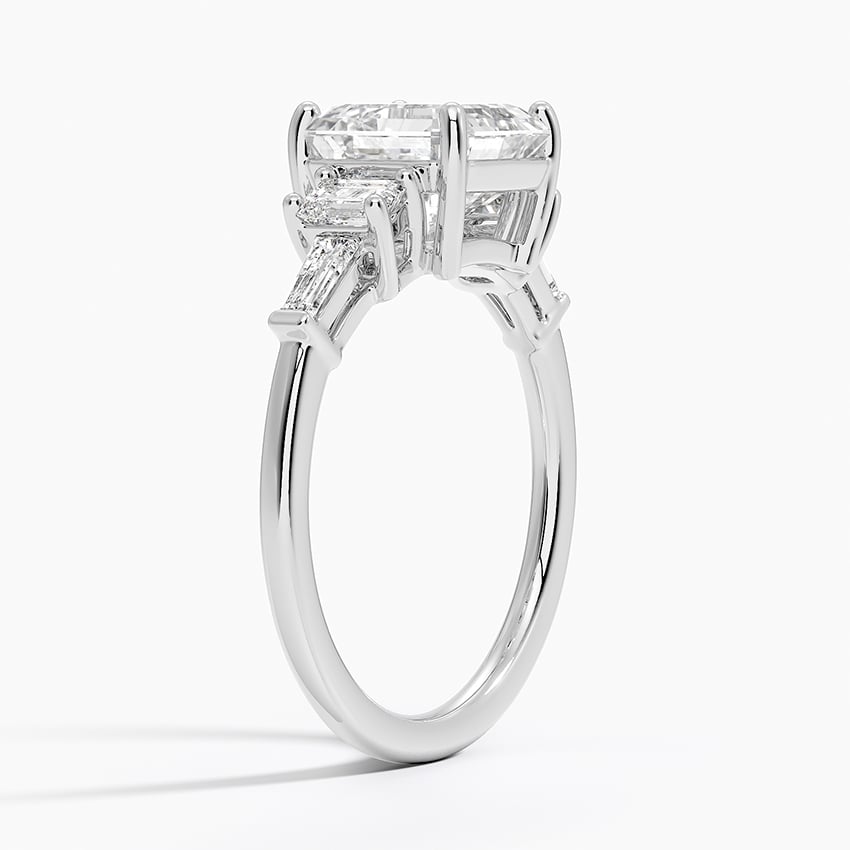 18K White Gold Cleo Five Stone Diamond Ring