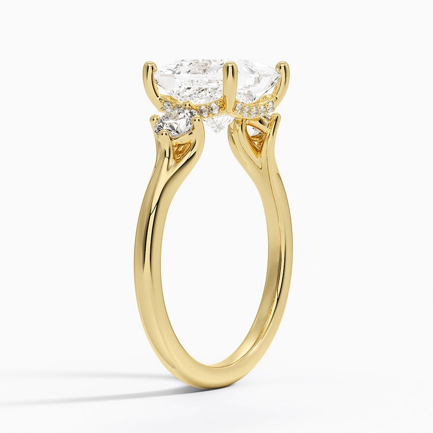 Luxe Floating Three Stone Diamond Ring (1/3 ct. tw.)