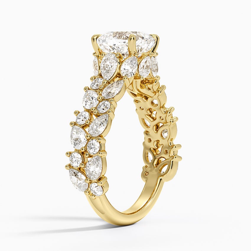 Olivetta Double Row Diamond Ring