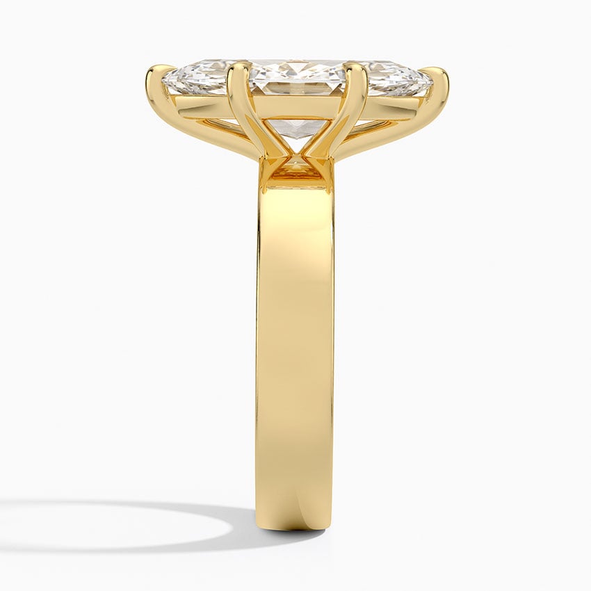 18K Yellow Gold Peyton Solitaire Ring