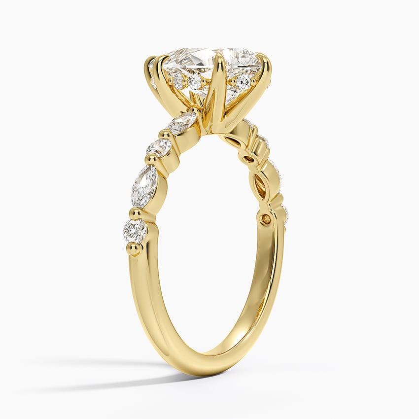 Versailles Hidden Halo Diamond Ring - Brilliant Earth