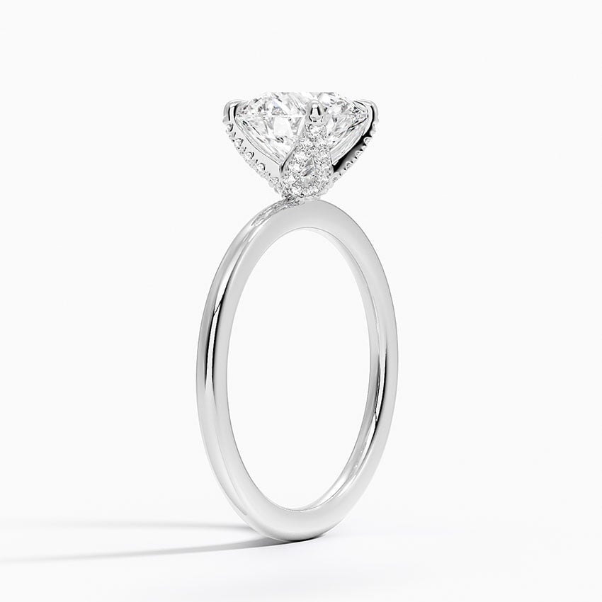 Platinum Adorned Elodie Perfect Fit Diamond Ring