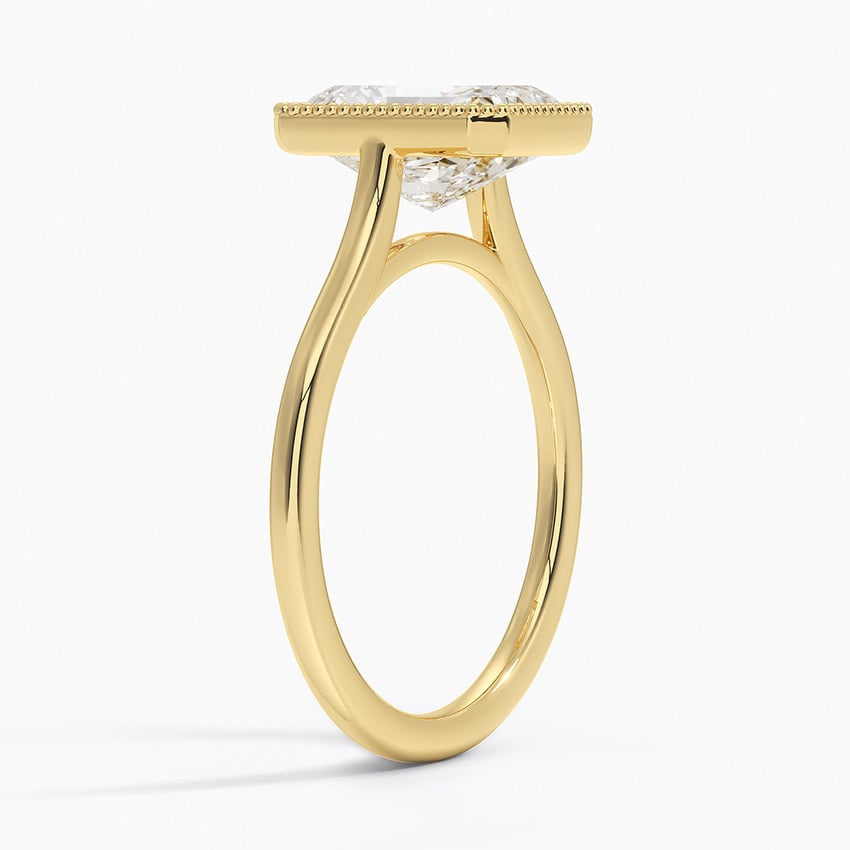 Bezel Engagement Ring