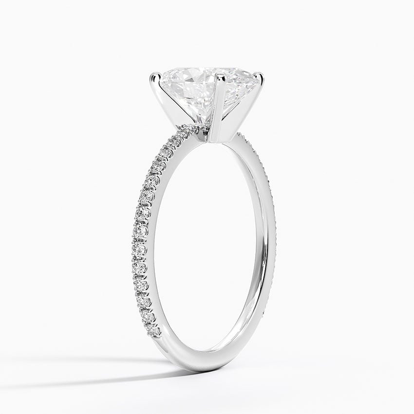 Luxe Ballad Pavé Diamond Ring Setting