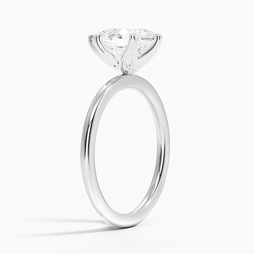 18K White Gold Esme Perfect Fit Solitaire Ring