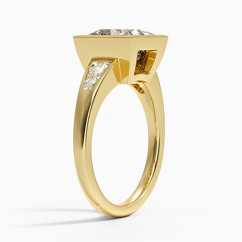 Hayes Three Stone Baguette Diamond Ring