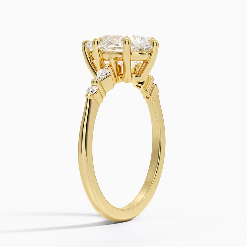 18K Yellow Gold Soraya Diamond Ring